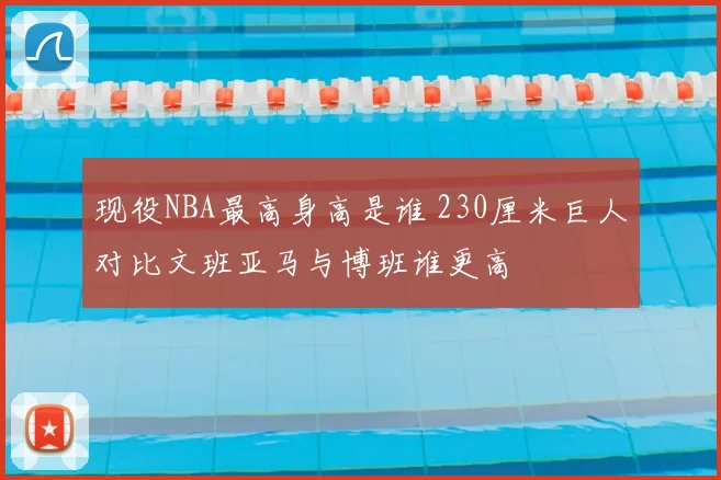现役NBA最高身高是谁 230厘米巨人对比文班亚马与博班谁更高