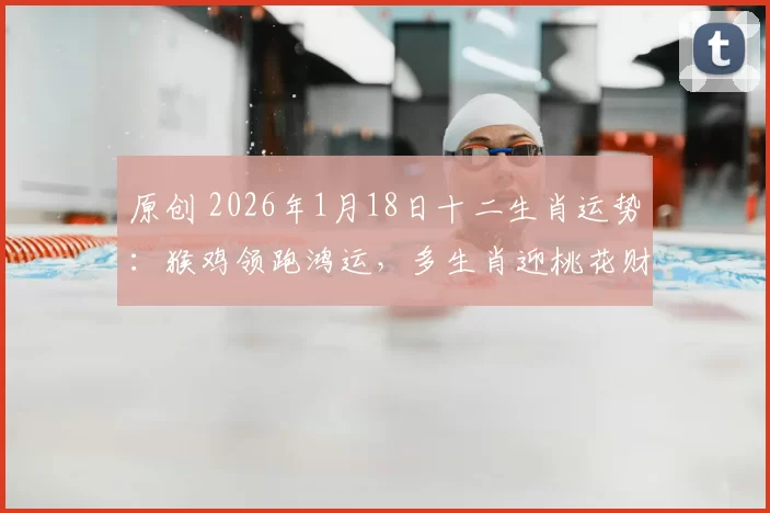 原创 2026年1月18日十二生肖运势：猴鸡领跑鸿运，多生肖迎桃花财运